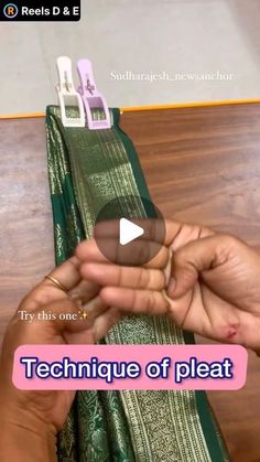 Saree pleat tips✨ #reels #trendingreels #sareetipsandtricks | Instagram Temple Look Saree, New Blouse Design For Silk Saree, Elegant Blouse Designs For Saree, Pleats Blouse Design, Temple Saree Look, Temple Blouse Designs, How To Pre Pleat Saree, Fancy Sarees Party Wear Blouse Designs, Saree With Blouse Combination