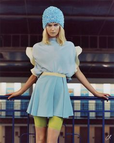 swim cap halloween costume - Google Search Fearless Photography, Cr Fashion Book, Carine Roitfeld, Random Inspiration, Fashion Book, Hedi Slimane, Pastel Fashion, Frou Frou, Beauty Magazine