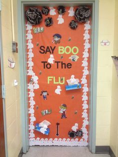 Door Contest Ideas, Halloween Door Contest, Halloween Door Contest Ideas, Halloween Doors, Contest Ideas, Ra Ideas, Nurse Office, School Nurse, Halloween Door