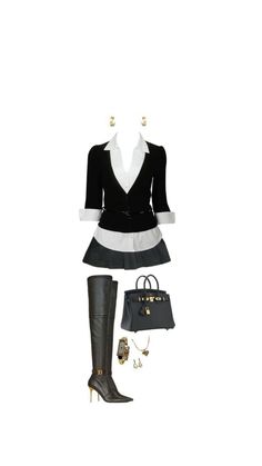 Classy boots outfit Sade Outfits Idea, Classy Boots, 6th Form Outfits, Sixth Form Outfits, Sixth Form, Office Siren, Teenage Fashion Outfits, Girly Outfits