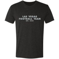 Las Vegas Football Team Gridiron Tri-Blend Tee  #LasVegasRaiders #Raiders #LasVegas #Football Adult Outfits