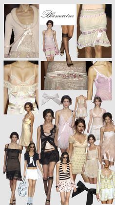 Blumarine spring ‘06 #blumarine #fashion #y2k Scrapbooking Design, Fashion Dream Job, Fashion Y2k, School Fashion, Fashion Fashion, Fashion Inspo Outfits, High Fashion