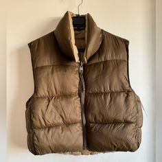 Brand New Without Tags Zara Winter Outerwear For Layering, Zara Winter Layering Outerwear, Zara Casual Winter Vest, Zara Jackets, Puffer Vest, Puffer, Jackets For Women, Jackets & Coats, Zara