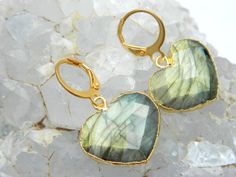 This listing is for 1 pair of Labradorite Earring  . earring Size1: 32 mm long26 mm long Many thanks for you visit my store ♥ if you have any question please contact us.For wholesale Price Please Convo me.You can order different items as many you like . Gold Hoop Earrings As Gift, Green Hoop Earrings As A Gift, Brass Hoop Earrings As Gift, Gold Gemstone Earrings As A Gift, Dainty Gemstone Hoop Earrings As Gift, Gold Gemstone Earrings As A Gift For Her, Gold Gemstone Earrings For Gift, Heart-shaped Earrings For Pierced Ears As Gift, Gold Plated Gemstone Earrings For Gift