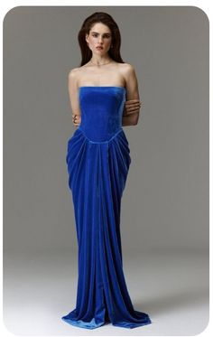 Velvet Strapless Dress, Corset Maxi Dress, Corset Gown, Velvet Corset, Draped Skirt, Strapless Gown, Corset Dress, Dream Dress, Moda Operandi