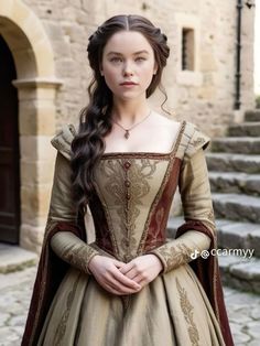 Westeros Fashion, Game Of Thrones Dress, Reign Dresses, Magic Dress, Gold Outfit, Disney Inspired Outfits, Fantasy Dresses, Royal Dresses, Fantasy Gowns