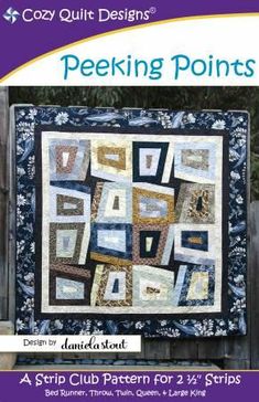 the book cover for quilting points