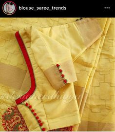 Cotton Blouse Pattern Simple, Blows Design, Back Blouse Designs, Blouse Back Designs, Blouse Designs Saree, Blouses Saree, Normal Blouse, Blouse Inspiration, Brocade Blouse Designs