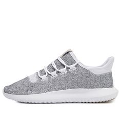 adidas Tubular Shadow 'Grey' Footwear White/Grey One/Footwear White Marathon Running Shoes/Sneakers Sporty Gray Winter Sneakers, Gray Sneakers For Winter Streetwear, Adidas Tubular Shadow, Dunk Low Nike, Marathon Running Shoes, Marathon Running, Grey Shoes, Adidas Tubular, Running Shoes Sneakers