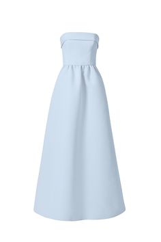 Classic meets casual-cool in this faille style, which features a fitted foldover strapless bodice and wide dirndl skirt with side pockets—a perfect pick for any type of wedding. Shown in Platinum. Amsale Bridesmaid Dresses, Amsale Bridesmaid, Amsale Dress, Dirndl Skirt, Looks Party, Inspiration Mode, Event Dresses, Fancy Dresses, Dream Dress