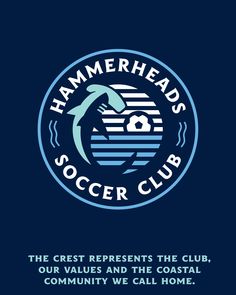 the crest represents the club, our values and the coastal community we call home logo