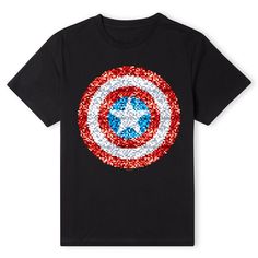 Get ready to show off your love for the First Avenger with our Marvel Captain America T-Shirt. Made from high-quality materials, this shirt features the iconic shield of Captain America and is perfect for any fan of the Marvel Cinematic Universe. Shop now and add this must-have item to your collection! Captain America T Shirt, Captain America Tshirt, Star Wars Merch, The First Avenger, Harry Potter Merch, First Avenger, Marvel Captain America, Marvel Cinematic Universe, Marvel Cinematic