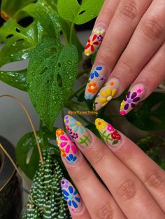 Summer Nails Art Designs, Mexican Nails, Almond Acrylic Nails Designs, Dark Spring, Summer Nails Art, Summer Nails Ideas, Quinceanera Nails, Engagement Nails, Pink Nail Colors