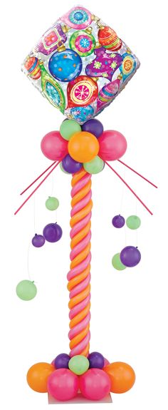 an image of a toy with balloons attached to it