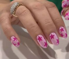 Trendy Short Nail Designs, Hippie Nails, Nagel Tips, Casual Nails, Cute Gel Nails, Short Nail, Short Acrylic Nails Designs, Summer Inspo