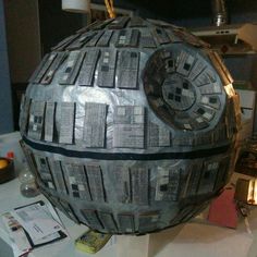 Death Star v3.0 Wedding Pinata, Star Pinata, Star Wars Crafts, Star Bowl, Star W, Star Wedding, Work Ideas, Star Trek, Star Wars