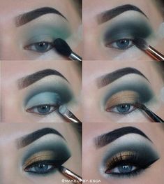 Natural Smokey Eye Makeup, Eye Makeup For Brown Eyes, Eye Makeup Natural, Natural Smokey Eye, Kajal Eyeliner, Hacks Beauty