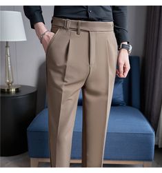 Casual Dress Pants Men, Dress Pants Men, White Dress Pants, Flat Pant, Khaki Dress Pants, Slim Fit Dress Pants, Casual Dress Pants, Formal Pants, Men Suit