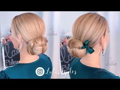 Peinado Elegante, Facil, y Rapido | Chongo | Lalas Updos - YouTube Elegant Updo Tutorial Videos, Bride Hairstyles, Hair Updos, Makeup, Hair Styles, Hair, Beauty, Instagram