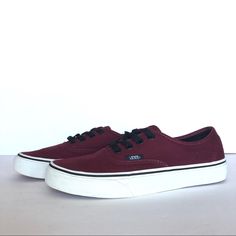 Vans Authentic Lo Burgundy Canvas Men Shoes Brand New Open Box Condition. No Original Box. Open Box Condition Shoes Shoes May Have Been Worn. Size: 6 Men / 7.5 Women Cyp09 121721 021122 Vans Vans Of The Wall Vans Men Vans Men Shoes Vans Women Vans Women Shoes Vans Old Skool Vans Sk8 Hi Vans Leather Shoes Nike Adidas Brooks Hoka On Cloud New Balance Zapatos Zapatos Hombre Zapatos Vans Tenis Tennis Classic Burgundy Sneakers With Round Toe, Classic Burgundy Round Toe Sneakers, Classic Red Vans Sneakers, Casual Burgundy Sneakers With Contrast Sole, Casual Burgundy Sneakers With Cushioned Footbed, Vans Leather Shoes, Vans Men Shoes, Tennis Lululemon, Women Vans