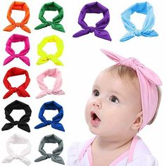 【Variety of Colors to Choose From】Comes with 12 colors to match any outfit and any occasion 【Soft & Comfortable Material, Skin-friendly to Babies】Our baby girl hair-wrap is made of cotton.  It is soft and gentle to the skin. 【Great for Newborn Photography】These trendy and unique baby bows are the perfect hair accessories for your newborn or toddlers’ photos. With 12 different colors, you are certain to find the perfect headband for matching every outfit.  【Ideal Gift】Our colorful baby headband k Baby Hairband, Knotted Headwrap, Headband Wrap, Elastic Headbands, Girls Headbands, Baby Bows, Scrunchie Hairstyles