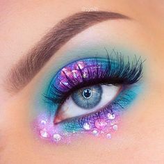 Makeup Mermaid Eyes, Kristina Webb, Dipbrow Pomade, Make Up Inspiration, Mermaid Makeup