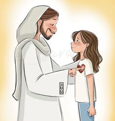 Jesus Christ Illustration, Faith Based Art, Jesus Cartoon, Christian Graphics, Jesus Videos, Jesus Drawings, Jesus Christ Painting, Jesus Artwork, Bible Illustrations