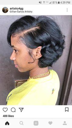 Short Bob Relaxed Hair, Short Bob Cuts For Black Women, Silk Press Natural Hair Styles, Pressed Natural Hair, Short Black Hair, Silk Press Natural Hair, Haircut Inspo, Cut Life, Cut Hairstyles