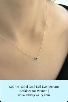 Evil eye is a symbol of luck, fortune, protection and prosperity. Evil Eye Necklace // Turkish Evil Eye // Fine Jewelry //14K Gold Necklace //Trendy Women's Necklace //Birthday Gift // Christmas Gifts for mom // Charm Necklace // Gift Ideas for Women // Casual Jewelry #evileyenecklace #evileyependant #turkishevileye #14kgoldnecklace #giftsformom #charmnecklace #christmasgifts #womensnecklace #finejewelry #womensfashion #casualjewelry Fine Jewelry Turquoise Gemstone, Turquoise Gemstone Fine Jewelry, Fine Jewelry Turquoise Bezel Setting, Fine Jewelry With Blue Gemstones, Fine Jewelry Turquoise Pendant, Blue Fine Jewelry With Bezel Setting, Fine Jewelry Blue Gemstone, Blue Bezel Setting Fine Jewelry, Blue Emerald Necklace As Elegant Gift