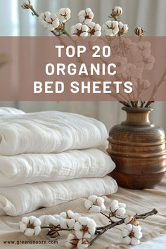 organic bed linen, organic bed sheets, sustainable bedroom, sustainable home Organic Cotton Sheets, Organic Cotton Bedding, Bedroom Oasis