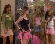 2000s Tv Fashion, Anahi Rebelde Outfits, Rbd Mia Colucci Outfits, Rebelde Mia Colucci Outfits, Mia Colucci Outfits Rbd, 2000s Movie Outfits, Bring It On Outfits, Mia Colucci Outfits