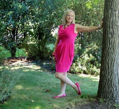 Pink Dress And Shoes, Inside Out Style, Dress And Shoes, Woman Style, About Money