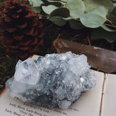 Celestite Aesthetic, Wildflower Hair, Crystal Vibes, Rock Photography, Earth Gift, Crystal Aesthetic, Witch Craft, Pretty Rocks, Gemstone Meanings