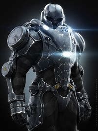 an image of a futuristic man in armor