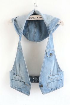 Please note this is in Asian sizing.  Please check our own measurements carefully before making a purchase.  Women Hooded Denim Waistcoat Vest Slim Jacket Tank Tops Coat Halter Sleeveless We suggest you to buy two sizes larger. For your convenience that we converted the Asian sizes to UK sizes, but Asian sizes tend to run smaller compared to US or UK sizes, so we cannot guarantee that is 100% accurate. Therefore please check the measurement before making a purchase or buy one or two sizes larger Summer Waistcoat, Denim Vest Women, Sleeveless Jean Jackets, Jeans Tank Top, Denim Waistcoat, Short Hoodie, All Jeans, Vest Women, Jean Vest