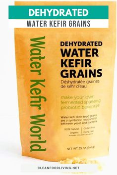 Discover the health benefits of homemade kefir with our organic, dehydrated water kefir grains. Perfect for creating refreshing, probiotic-rich drinks that are vegan, gluten-free, and caffeine-free! 🌿 #WaterKefir #Probiotics #HealthyLiving Kefir Drink