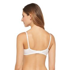 Maidenform Self Expressions Women's T-shirt Bra 5701 2-Pack Latte/White - 34A, Latte Lift/White White Stretch Underwire Nursing Bra, White Full Cup Nursing Bra With Built-in Support, Bra Friendly Full Cup White Nursing Bra, White Full Coverage Bra-friendly Tops, White Full Coverage Bra Friendly Tops, White Fitted No-show Bra, White Underwire Nursing Bra With Built-in Support, White Fitted Full Coverage Nursing Bra, White Full Cup Seamless Nursing Bra