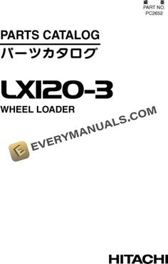 an instruction manual for the hx20 - 3 wheel loader