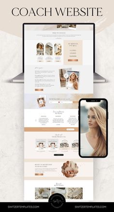 Create a stunning website to showcase your work & offer bookings with this stylish Wix Website template #wixwebsitedesign #wixwebsites