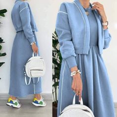 Muslim Outfits Casual, Modest Dresses Casual, Modesty Fashion, Muslim Fashion Outfits