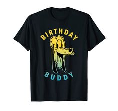 PRICES MAY VARY. Official Disney Merchandise Disney Birthday T-Shirts for Boys, Girls, Men, and Women; Birthday Disney T-Shirts for Girls; Birthday Pluto T-Shirts for Kids and Adults; Cute Pluto Tee Shirts Lightweight, Classic fit, Double-needle sleeve and bottom hem Disney T Shirts, T Shirts For Girls, Birthday T Shirts, Birthday Disney, Disney Birthday, Disney T, Birthday Tee, Women Birthday, Disney Tshirts