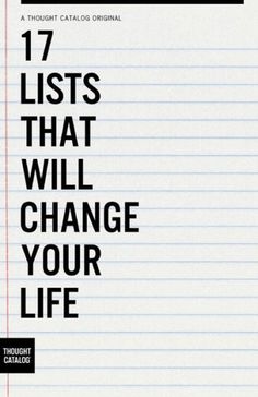 17 Lists That Will Change Your Life Heart Echo, Slang Phrases, To Do Planner, Your 20s, Thought Catalog, Life Thoughts, A Notebook, Read Later