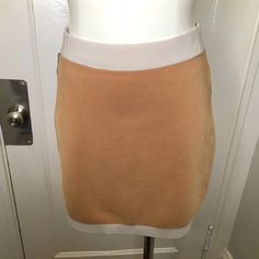 Nwt Easy Pull On Stretch Waist Band, Body Con Skirt Color: Sand (Nude) & Bone Nude Bandage Skirt, White Tennis Skirt, Black Leather Mini Skirt, Pleated Tennis Skirt, Wrap Mini Skirt, Suede Mini Skirt, Mini Slip, Color Sand, Body Con Skirt