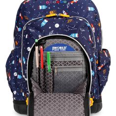 The Lollipop Rolling Backpack can be utilized as both fun carry-on luggage for your kids that will easily fit under the plane seat and a strapped rolling backpack that is easy to carry around school. It also comes with a matching lunch bag that can fit the essential items for your children's lunch. The backpack features sparkling wheels that are soft noiseless wheels with a magnetic self- lighting system that helps for visibility at night. Organize all of your belongings with a front pocket equi Playful Multicolor School Luggage, Playful Luggage For Back To School, Playful School Luggage For Back To School, Playful Back To School Luggage, Kids Rolling Backpack, Roller Backpacks, Patterns For Kids, Rolling Bag, Insulated Lunch Tote