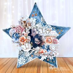 Project by Karola Machnacz #mintaypapers #mintay #mintaypapersdreamland #mintaydreamland #mintaypaperskreativa #mintaykreativa Paper Frames, Star Shape, To Share, Created By, Canvas, Frame, Design