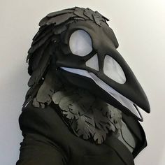 Skull Crow Fursuit, Crow Skull Mask, Raven Skull Mask, Crow Cosplay, Crow Character, Witches Aesthetic, Fursuit Making