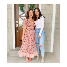 Lirika Matoshi (@lirika.matoshi) • Instagram photos and videos Pink Floral Print Midi Length Puff Sleeve Dress, Pink Floral Print Midi Puff Sleeve Dress, Pink Strawberry Print Summer Dress, Pink Floral Print Summer Maternity Dress, Playful Strawberry Print Spring Dress, Long Sleeve Dress