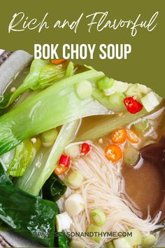 Experience the warmth and goodness of Bok Choy Soup! Packed with vibrant bok choy, savory broth, and a medley of flavorful ingredients, this soup is a delightful blend of simplicity and taste. Whether you're looking for a comforting meal or a nourishing option, this easy-to-make Bok Choy Soup is the answer. Perfect for chilly days or whenever you crave a bowl of wholesome goodness. #BokChoySoup #ComfortFood #HomemadeSoup #HealthyEating Steak Crostini, Crostini Recipes, Boursin Cheese, Soup Season, Crock Pot Soup, Homemade Soup, Soup Pot