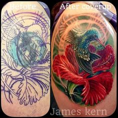 the before and after pictures of tattoos