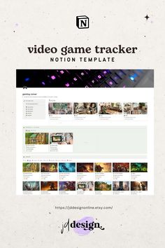 #Notion_Game_Tracker #Gaming_Dashboard #Notion_Tracker #Green_Notion Notion Game Tracker, Notion Tracker, Game Tracker, Casa Minecraft, Notion Inspiration, Notion Tips, Notion Library, Free Notion Templates, Traveler Journal